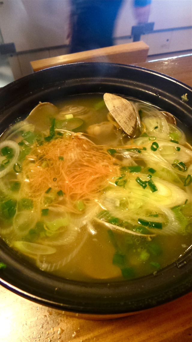 Asahi clam soup