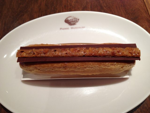 The salty caramel eclair