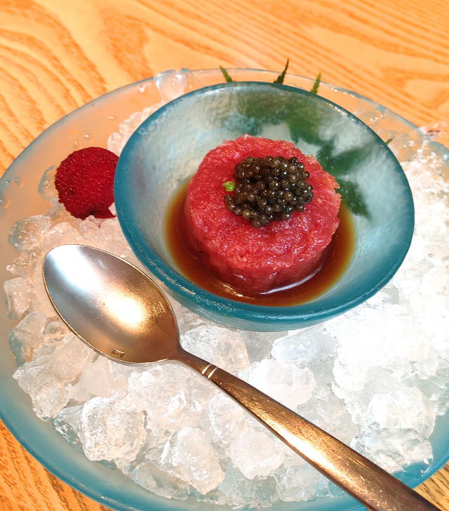 The seafood tartar