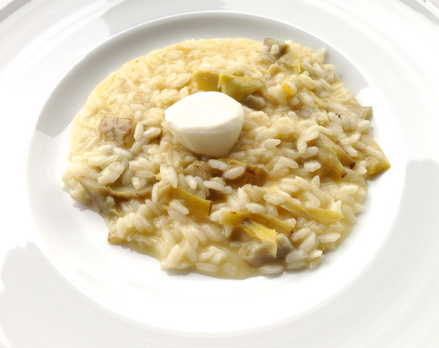 Mushroom risotto