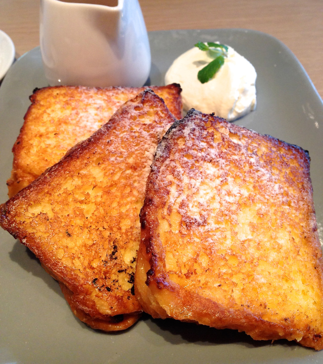 Heavenly brioche french toast